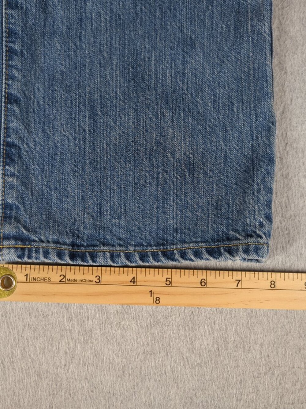 Polo Ralph Lauren Jeans Men's 36x32 (Actual 36x31) Blue Hampton Relaxed Straight - Picture 8 of 11